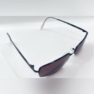 Izod IZX522 Black Oval Half-Rim Sunglasses Prescription